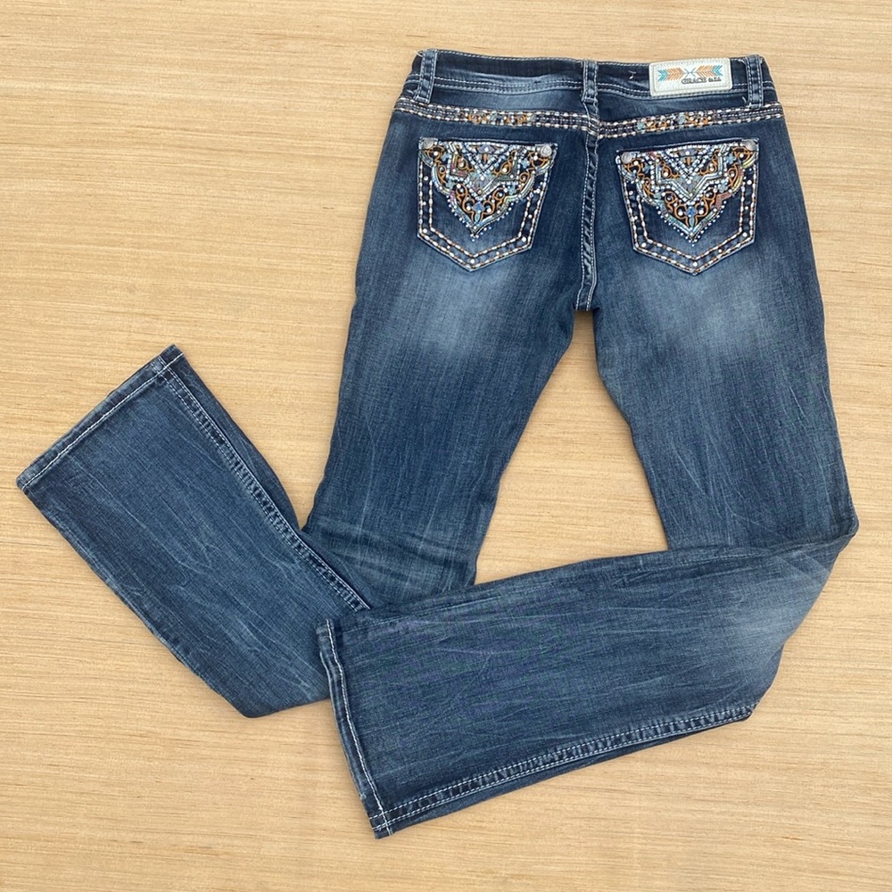Grace in LA Bootcut Jeans Sz 27